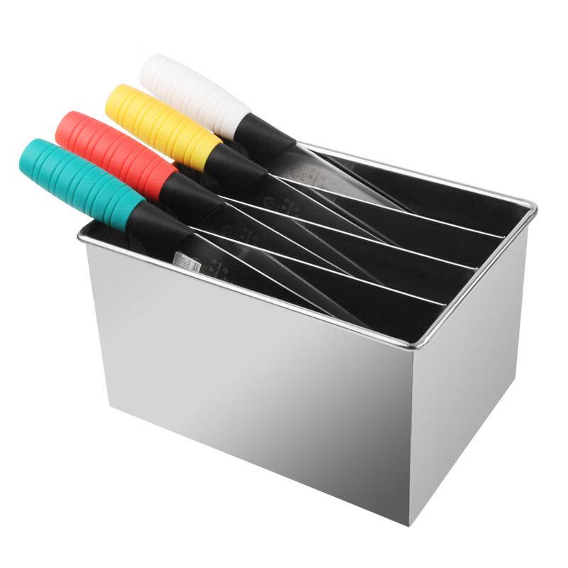 Yude 304 Stainless Steel 3-Slot Knife Storage Rack