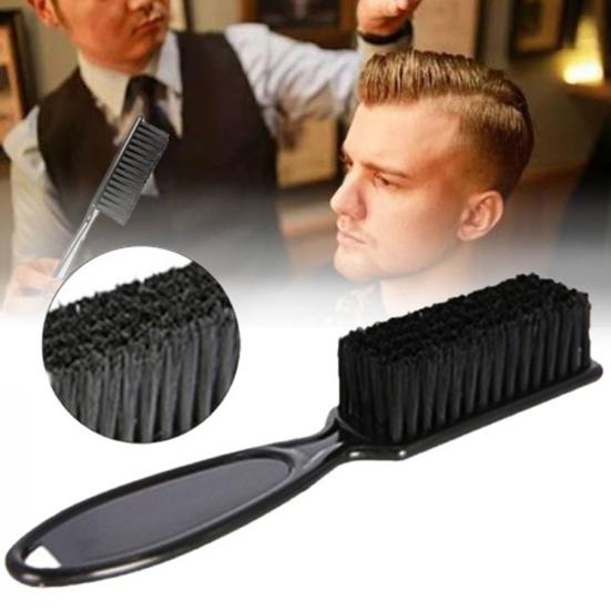 Men Portable Mustache Beard Comb Brush Facial Hair Trimming Cleaning Tool