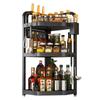 Miflame 2-Tier Corner Countertop Spice Rack