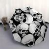 Watercolor Skulls: A Unique Artistic DesignUmbrella, Portable 3-Fold Umbrella for Men & Women,Christmas Gift ES305