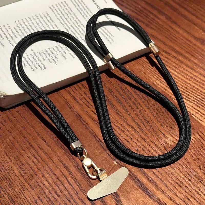 Laccetti Universali a Tracolla per Telefono con Toppa, Cinghia Regolabile per Cellulare, Cordino da Collo per Appendere il Cellulare