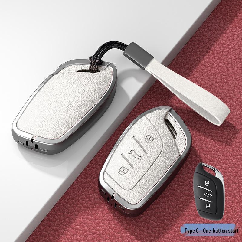 Compatible Key Cover for Roewe RX5 Max/ RX5/ RX3/ I5/ I6 Plus/ New 350/360 - Unisex Design.