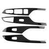 For Hyundai Encino Kona Kauai 2017 - 2025 LHD Window Lift Button Panel Cover Door Armrest Sticker 4Pcs Decoration Accessories