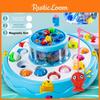 Vorschul-Magnet-Angelspiel mit batteriebetriebener Drehung für Kinder Indoor-Spielzeug