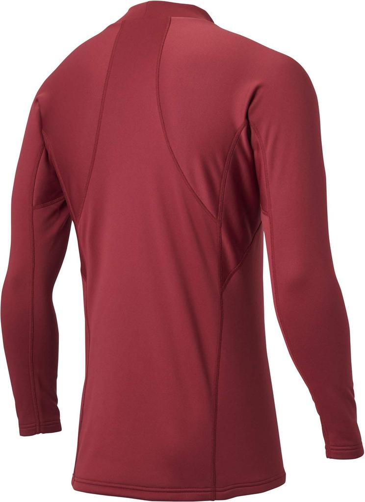 DESCENTE High Neck Long Sleeve Undershirt Dark STD-658 (ENG, Red, XO)