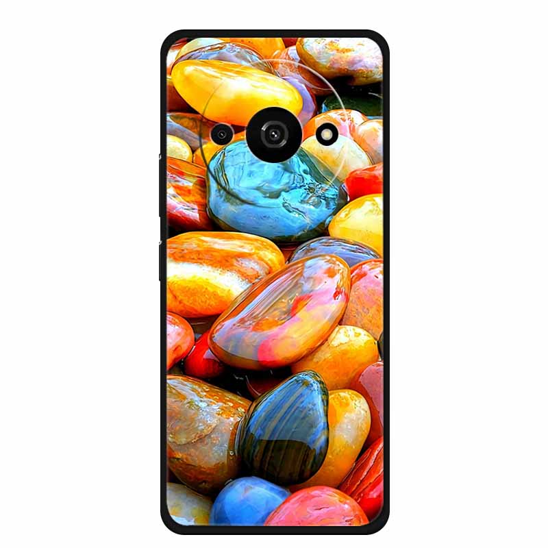 For Xiaomi Poco C61 Case Cool Animal Soft Silicone TPU Phone Case Back Cover for PocoC61 Shockproof Lovely Cat Protective Cover