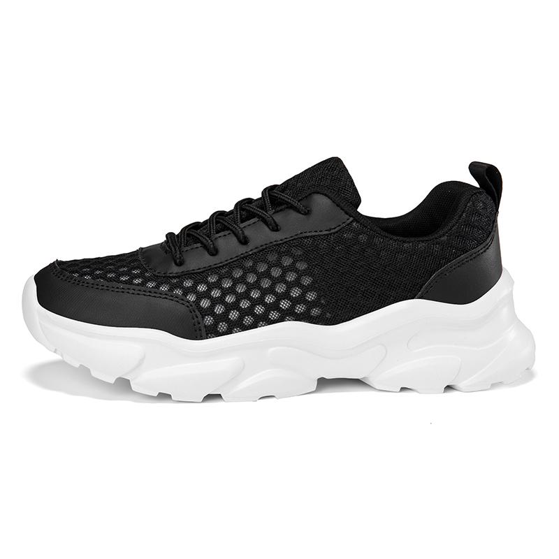

Summer New Mesh Breathable Minimalist Sports Shoes Soft Daily Comfortable Lightweight Running Shoes Sizes 36-45 for Men Women 36 чёрный