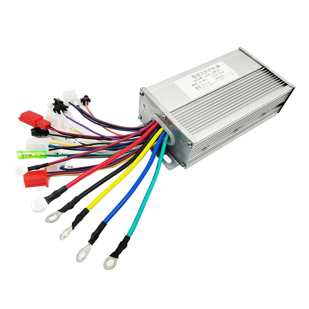 500W Electric Bicycle Motor Controller BLDC Brushless Square Wave 36V 48V 60V for E-Bike Scooter Trike 36V-48V 500W