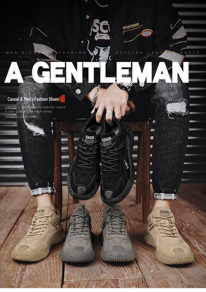 Scarpe Sportive Casual alla Moda da Uomo Primavera 2026 - Stile Coreano alla Moda per Giovani