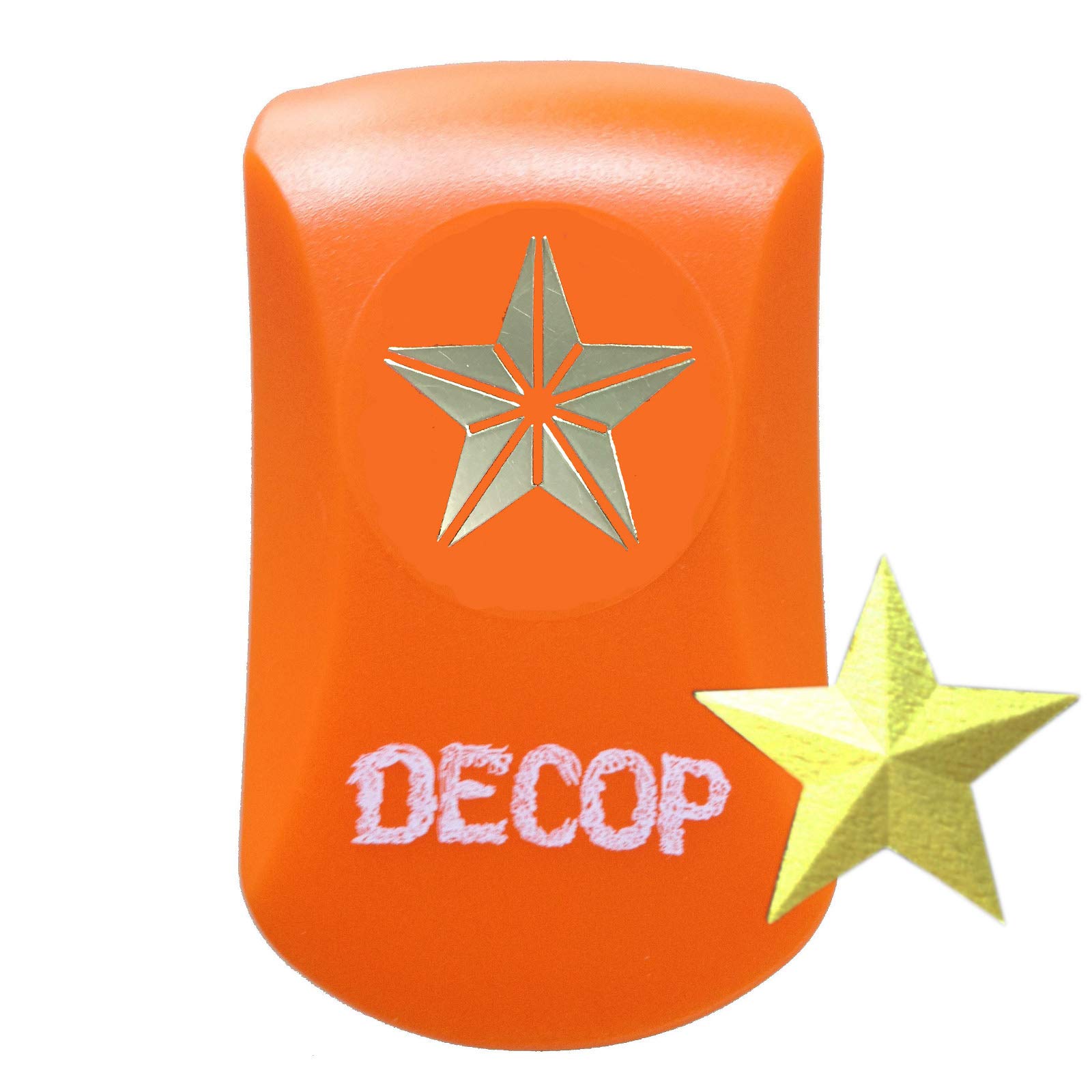 

DECOP Embossed Craft Punch 25mm (1inch) 3D Star Small