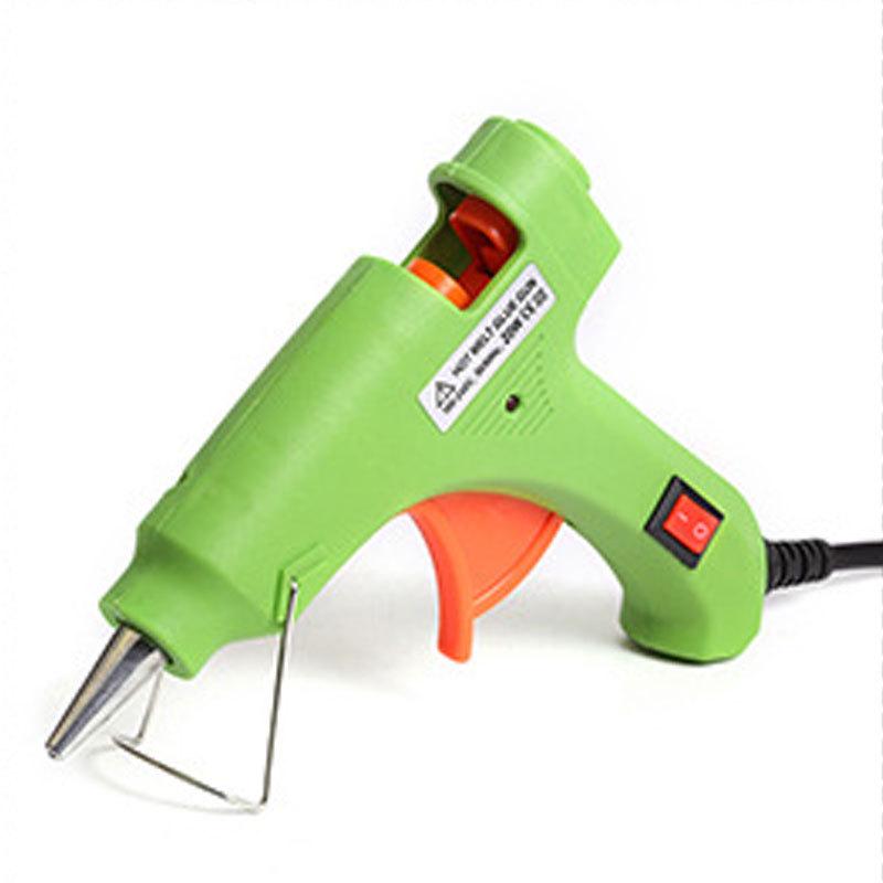 20W Multifunctional Hot Melt Glue Gun for DIY & Crafts - Multi-color, Child-friendly