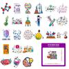 50PCS Science Lab Educational Stickers, Waterproof Graffiti Decals for Water Bottle Notebook Luggage