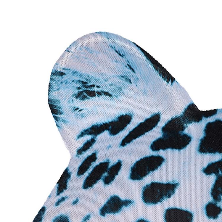 Schneeleopard Halbmaske Tier Cosplay Maske Halloween Kostümzubehör Für Männer Frauen Cosplay Halloween Feier