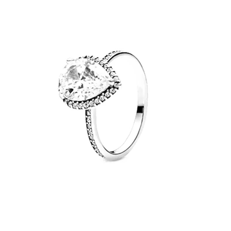 Exquisite 925 Sterling Silver Charming Rose Gold Series Daisy Ring Ladies' Classic Holiday Party Jewelry
