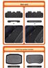 Compatible Tesla Model 3 & Y TPE Odorless Floor Mats & Trunk Backrest Mats