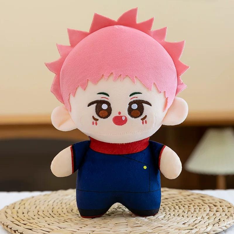 

23CM Anime Cartoon Film Jujutsu Kaisen Plush Toy Gojo Satoru Geto Suguru Nanami Kento Fushiguro Megumi Itadori Yuji Toy Fan Gift 23cm
