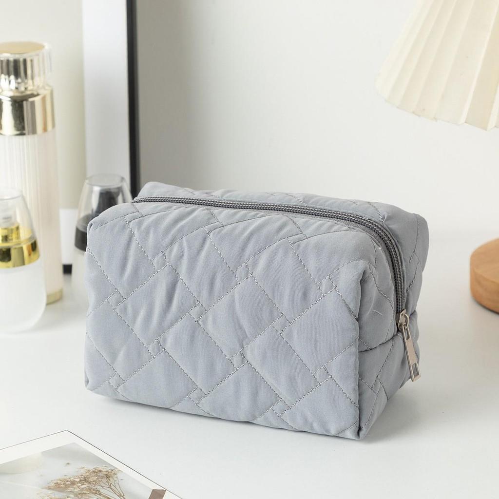 Damen Kosmetiktasche mit Blumenmuster | Lippenstift-, Kabel- und Geldbörsen-Organizer