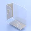 Wall Mount Holder Storage Rack For Digital Weighing Scale With Strong Adhesive Backing And Space Saving Design