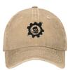 Skull Skeleton Baseball Cap Gear Wars Running Hippie Breathable Trucker Hat Couple Women Trendy Sunshade Snapback Cap
