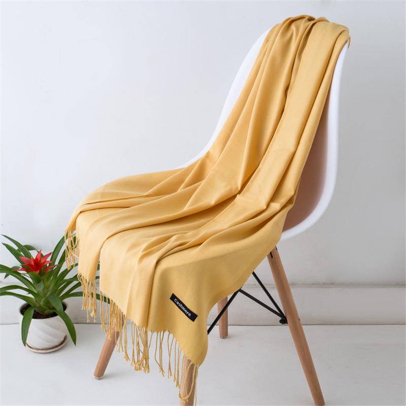 Summer Women Hijab Scarf Thin Shawls And Wraps Lady Solid Female Hijab Stoles Long Cashmere Pashmina Foulard Head Scarves