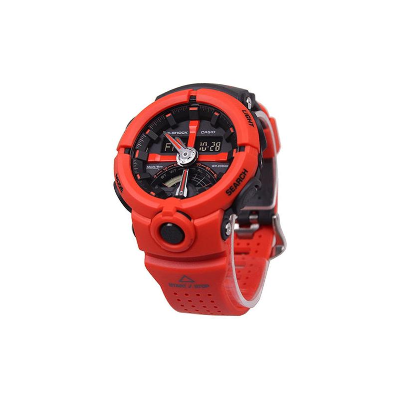 Casio LCD/pointer Dual Display Series G-SHOCK Series Fashion Trend Contrasting Color Street Cool High-end Classic Pointer Dual Display Dial GA-500P-4A