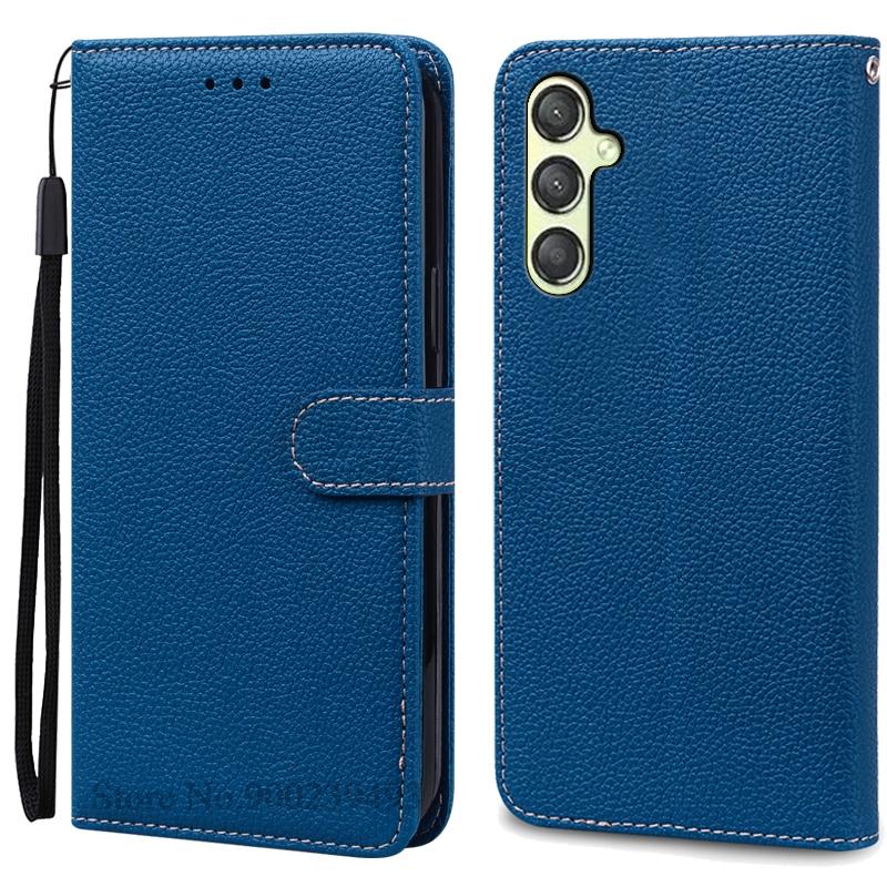 Για Samsung Galaxy A25 Θήκη Μαλακή Σιλικόνη Δερμάτινη Αναδιπλούμενη Θήκη Για Samsung A25 5G SM-A256B/DS Κάλυμμα Βιβλίο Πορτοφόλι Coque Θήκες Τηλεφώνου