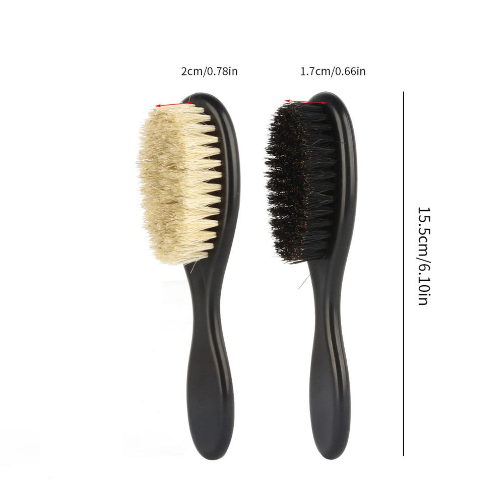 1pcs Professional Shaving Beard Brush Hair Removal Neck Duster Brushes Horse Hair Pig Sideburns Clean Tool Molding Tool