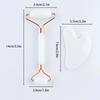 2Pcs Facial Massager Kit Resin Face Roller Guasha Board Beauty Scraping Massage Roller Face Lifting Neck Body Skin Care Tools