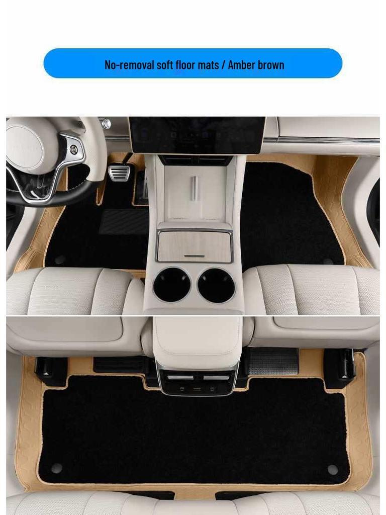 Luxeed R7 Full Coverage Double Layer Carpet Floor Mats