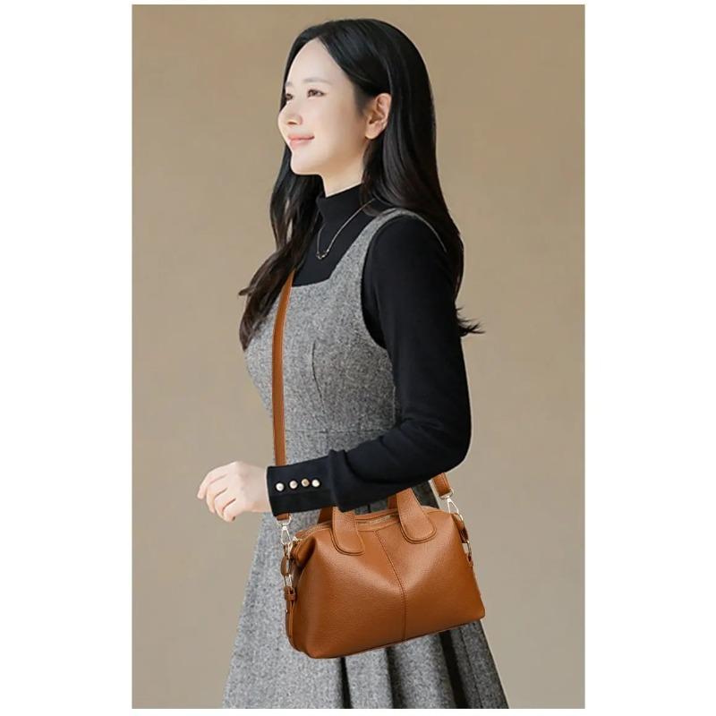 Geantă Tote Chic din Piele cu Curea Detașabilă Geantă de Mână Versatilă Practică pentru Femei Geantă de Umăr Vintage