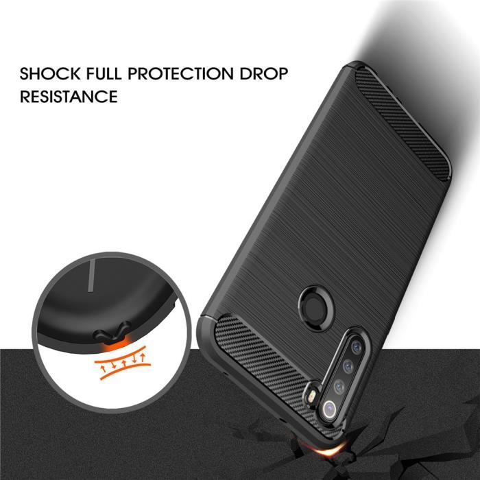 Case - Xiaomi - Redmi Note 8 - Flexible - Shockproof - Lightweight - Black