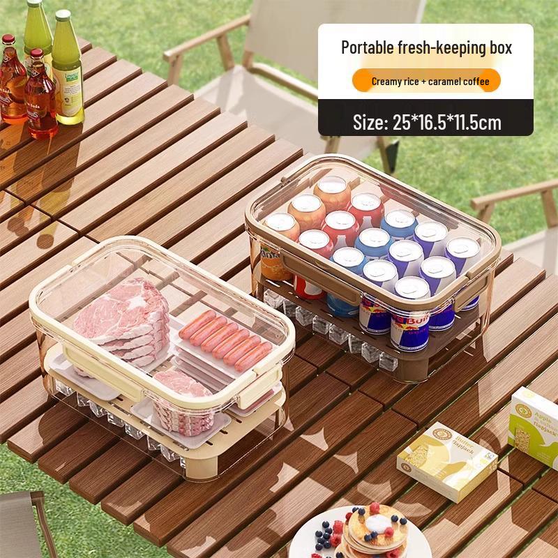 Tragbare Frischhalte-Picknick-Bento-Box mit großem Fassungsvermögen