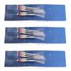 3 Groups Fishing Hook Kits Fishing Nylon Line Stainless Steel Luminous Hook Set for Freshwater
