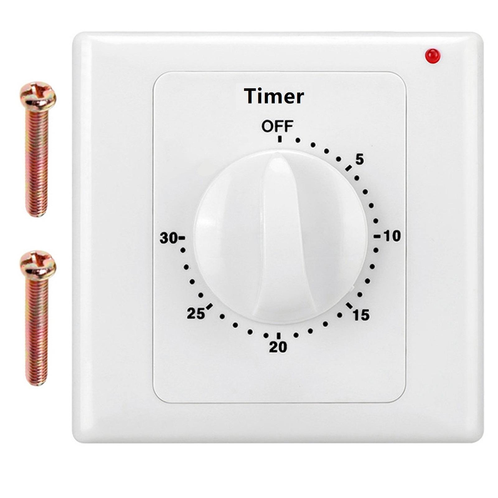 

Multi-Purpose Countdown Timer Timer Switch Timer Switch Plastic 86 Panels 2000W Plastic AC220V 86 Panels 2000W Plastic New