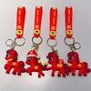 Hängeornament Pferdeanhänger Schlüsselanhänger PVC Rucksack Schlüsselanhänger Niedlicher Pony Schlüsselanhänger Geschenk