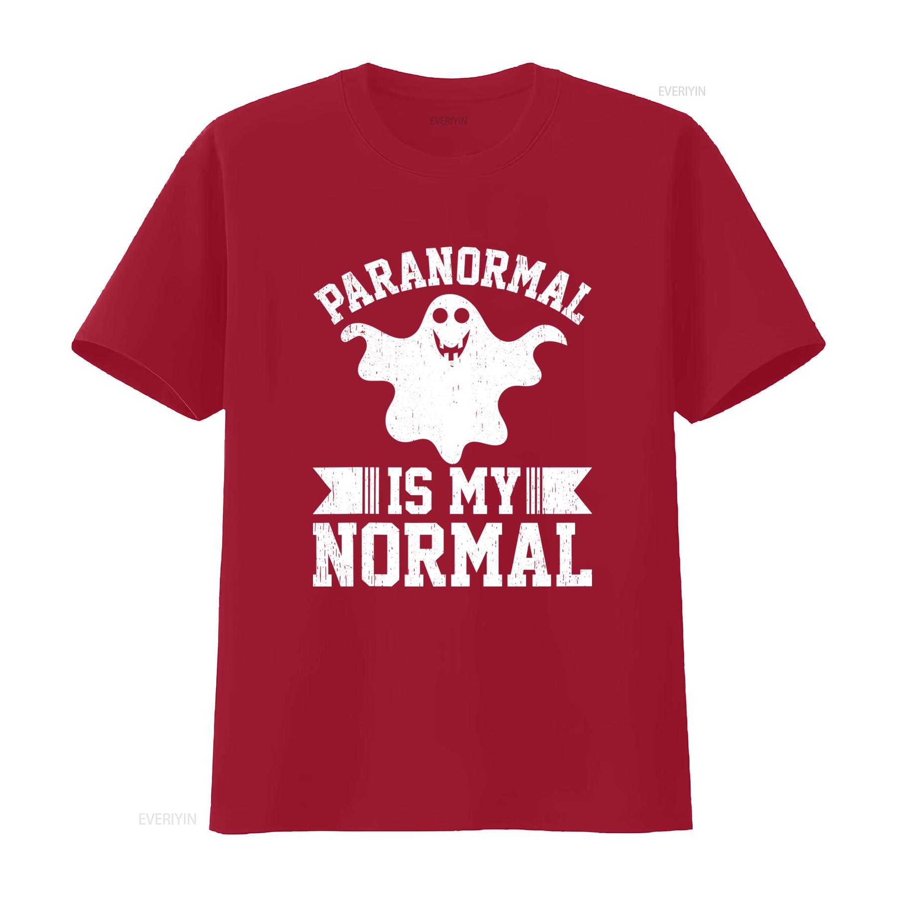 Паранормальное - моя норма Охота на привидений Сверхъестественное Мужская Классическая Футболка винтажная Стиранная Слегка Верх Для Повседневной Носки Мягкая S