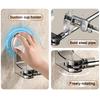 Scalable 30-60cm Suction Cup Towel Rack No-punching Kitchen Bathroom Wall Towel Slippers Storage Holder Organizer Shelf Accessor