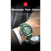 POEDAGAR Luxury Men Watch Luminous Week Date Digital LED Quartz Clock Alarm Dual Time Display Electronic Watches