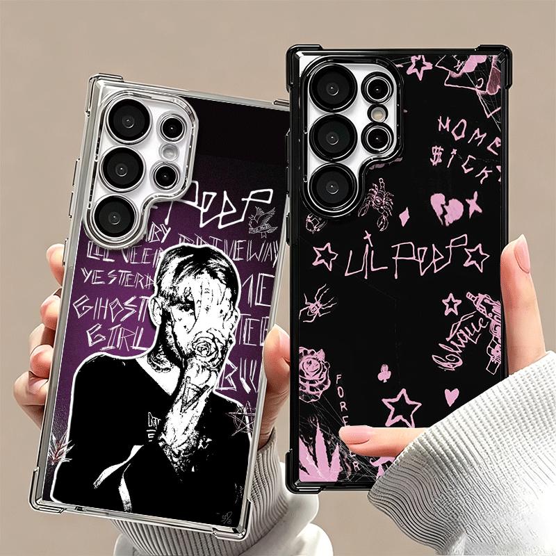 Lil Peep Hellboy Liebe Beschichtung Handyhülle Für Samsung Galaxy S24 S25 FE S26 Edge S23 Ultra S22 S21 Plus S20 Sturzfest Airbag Abdeckung