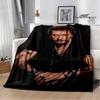 French Rock Star Johnny Hallyday Blanket Flannel Blanket Home Travel Blanket Fashion Warm Blanket Bed Linings Birthday Gift