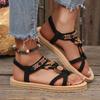 Bohemian-style Sandals Ultra-lightweight Summer Beach Vacation Shoes Flat Sports Sandals