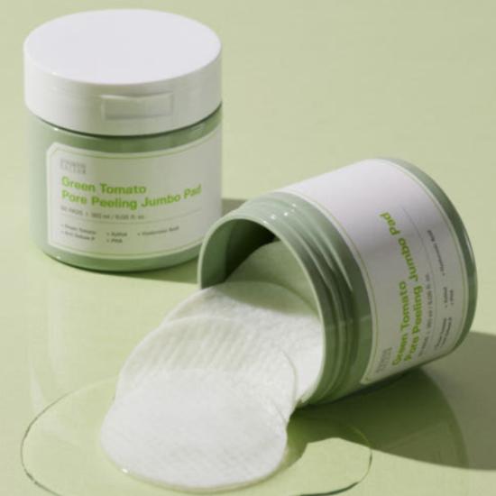 SUNGBOON EDITOR Green Tomato Pore Peeling Jumbo Pads 60Pads (180ml)