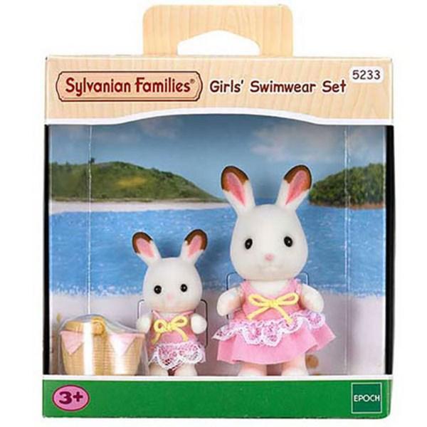 

Игрушка Sylvanian Family Water Play Sisters, 1 предмет, популярные корейские игрушки