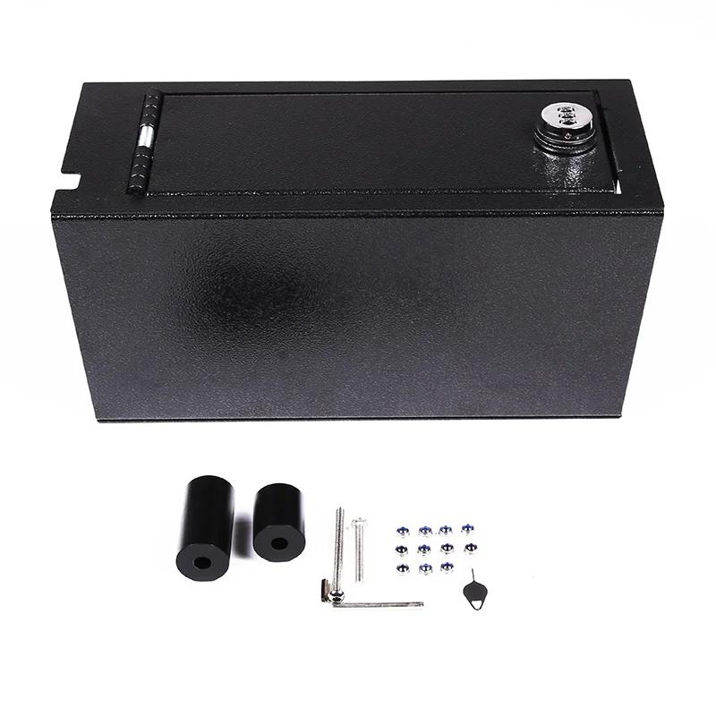 For Toyota Tundra 2014-2021 Car Armrest Box Safe Combination Lock Storage Box Carbon Steel Interior Accessories