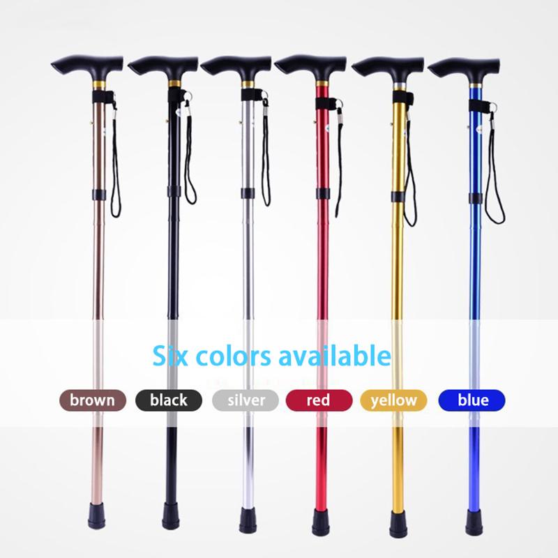 Regulowana Laska 2-sekcyjna Stabilna Antypoślizgowa Kula dla Starszych Wspinaczka Górska Laska Turystyczna