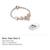Pandora Alloy Synthetic Cubic Zirconia Bracelets Women's ZT1006