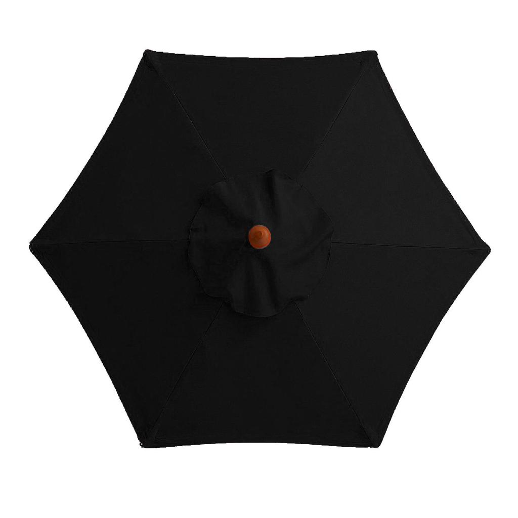 Înlocuire husă de umbrelă-8 nervuri-2,7 m impermeabilă/protecție UV - țesătură de schimb pentru grădina de casă, camping, plaje, bej/kaki/negru/verde/