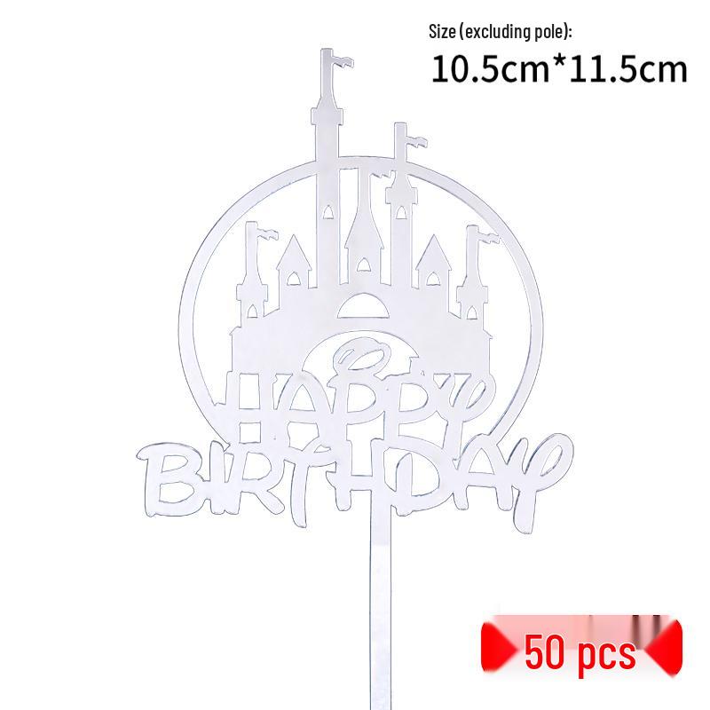 Princess and Prince Ferris Wheel Cake Topper for Birthday Decoration