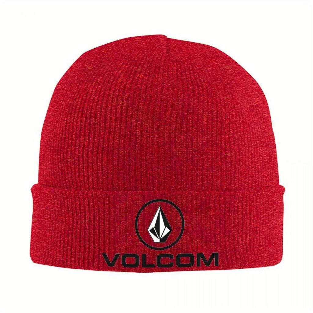 Volcoms Logo Sports Knitted Hat Beanies Autumn Winter Hats Warm Hip-hop Caps for Men Women