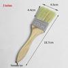 Thickened Bristle Wooden Handle Paint & BBQ Brush - Sizes 1" to 8